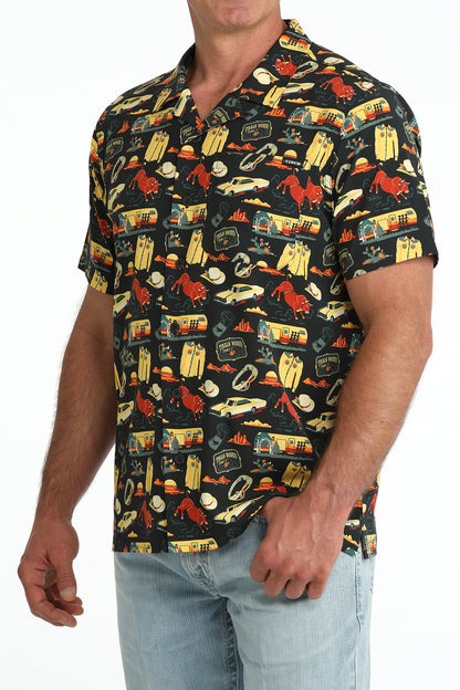 Mens Shortsleeve Western