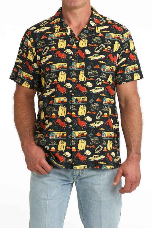 Mens Shortsleeve Western
