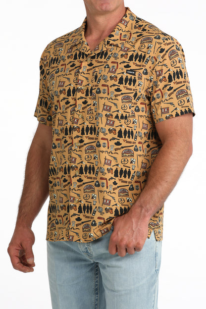 Mens Shortsleeve Western