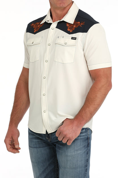 Men's Short Sleeve Button Down