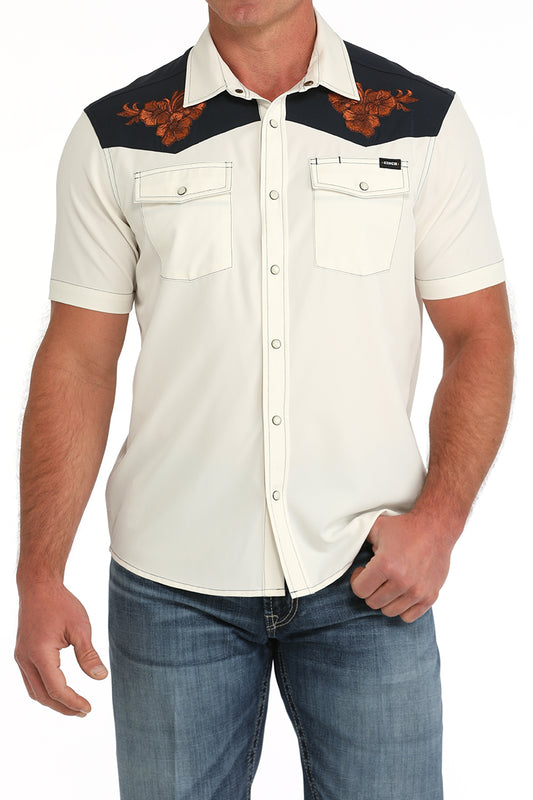 Men's Short Sleeve Button Down