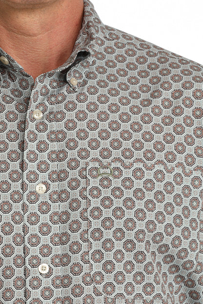 Mens Shortsleeve Arenaflex Western Shirt