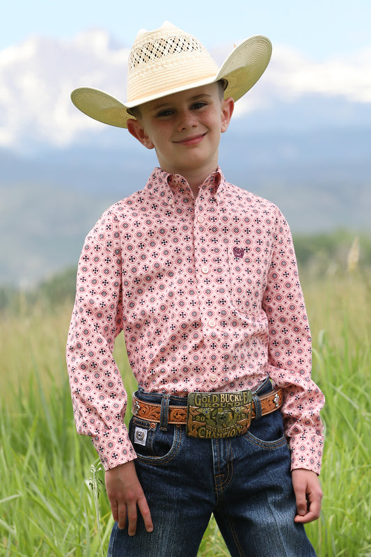 Boys Western Shirt