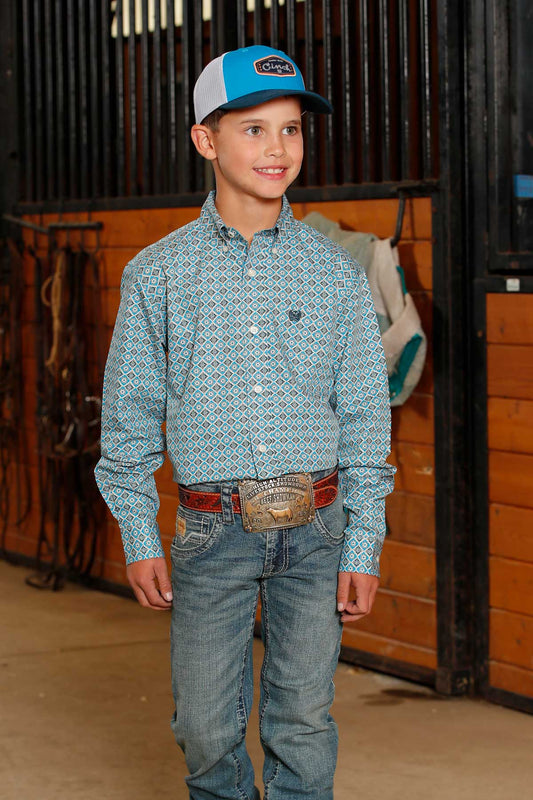 Boys Western Shirt
