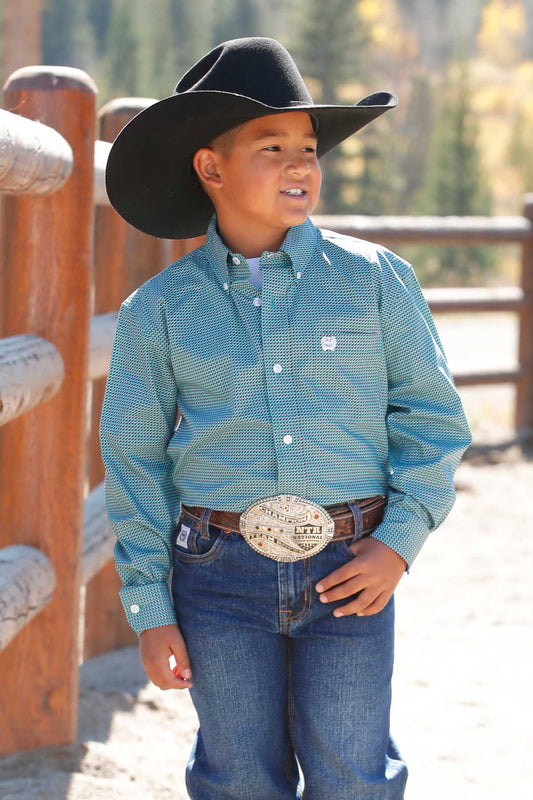 Cinch Boys Western Shirt