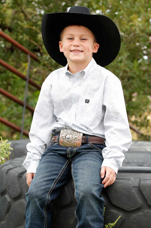 Cinch Boys Western Shirt