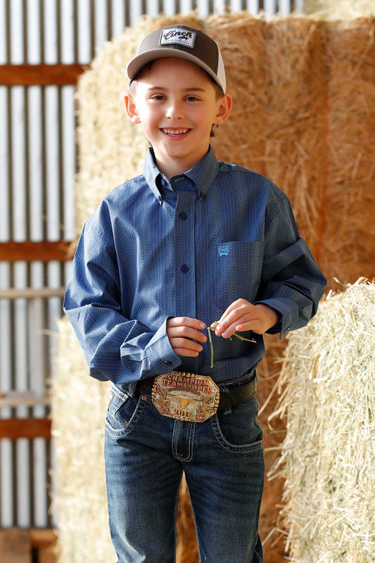 Cinch Boys Western Shirt