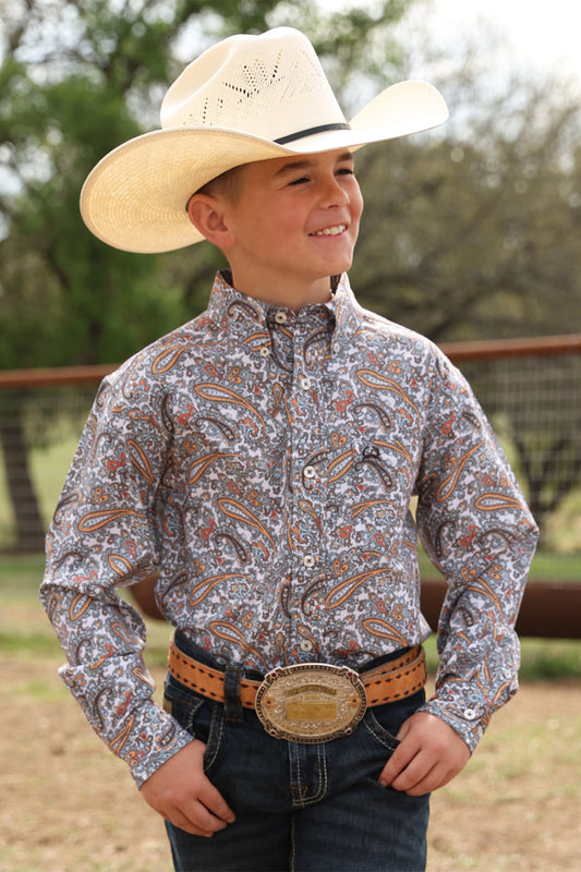 Boys Western Shirt