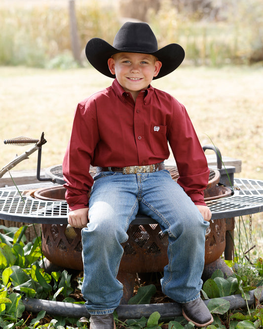 Boys Western Shirt