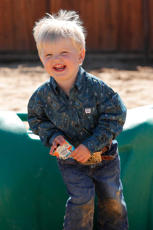 Toddler Boys Western Shirt