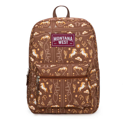 Brown Backpack
