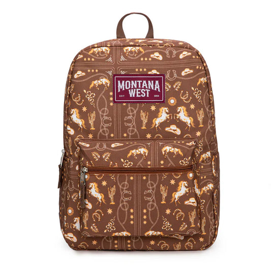 Brown Backpack