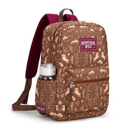 Brown Backpack