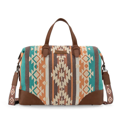 Sherpa Aztec Canvas Duffle Bag