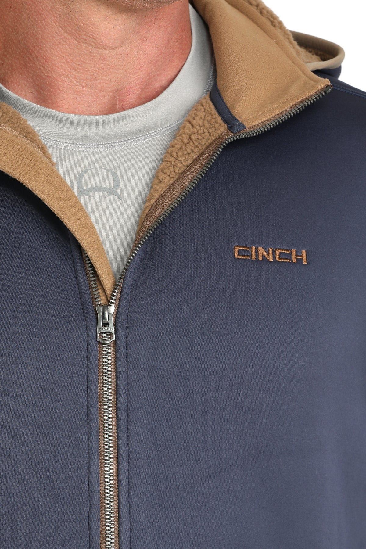 Men's 1/2 Zip Hooded Jacket