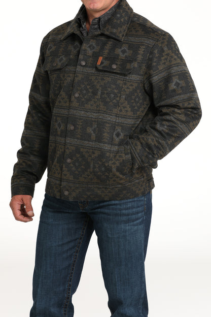 Men's Jacquard Trucker Jacket