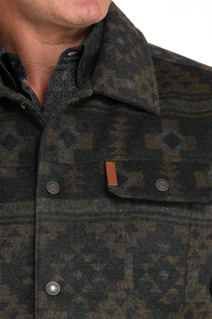 Men's Jacquard Trucker Jacket