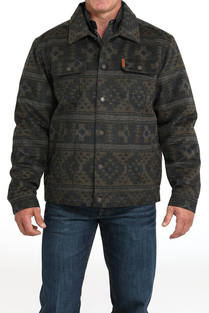 Men's Jacquard Trucker Jacket