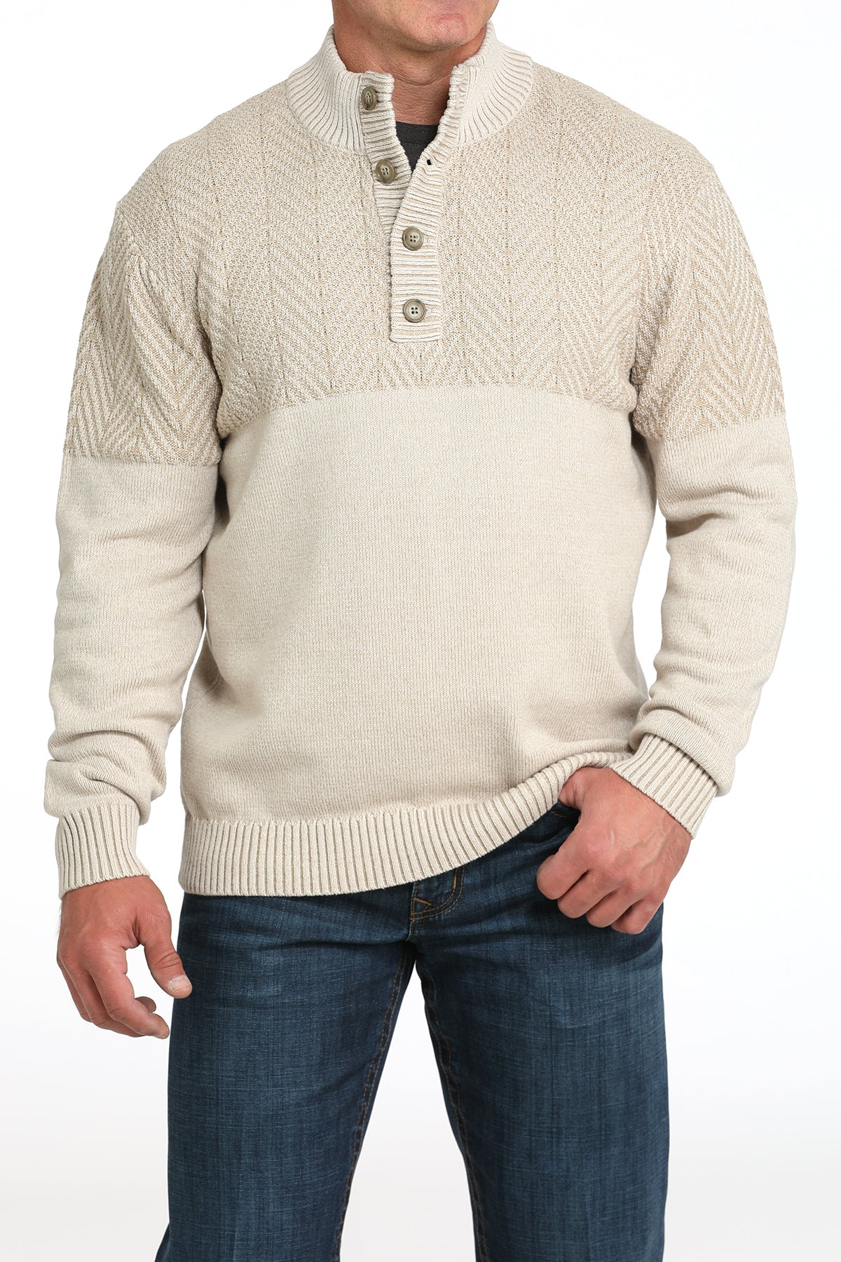 Men's Button Pullover