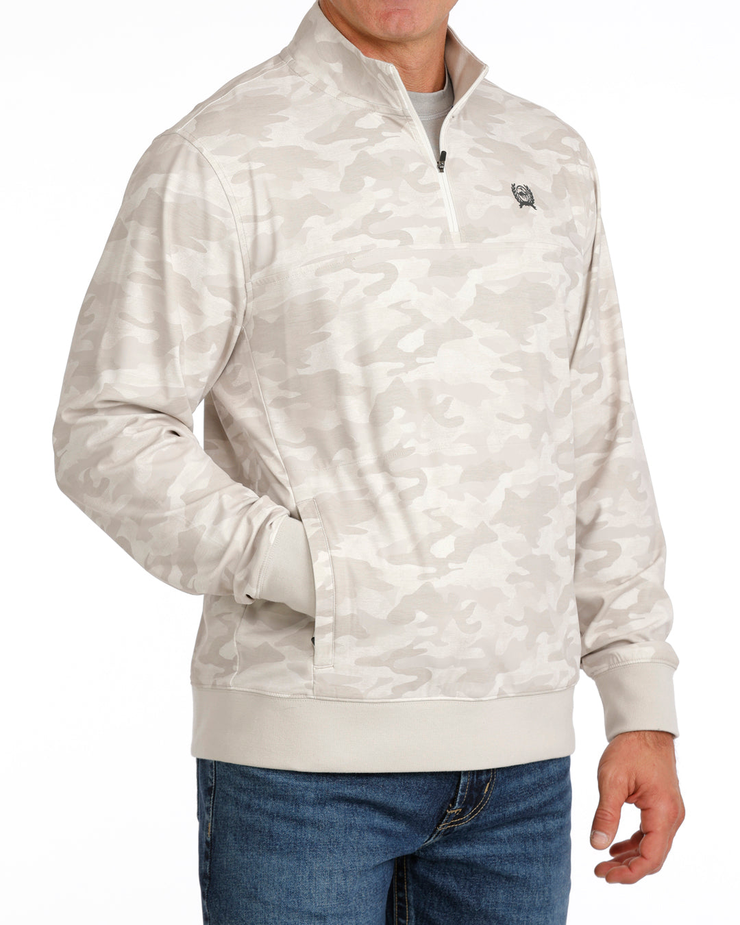 Mens Quarter Zip Sweater