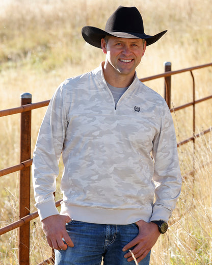 Mens Quarter Zip Sweater