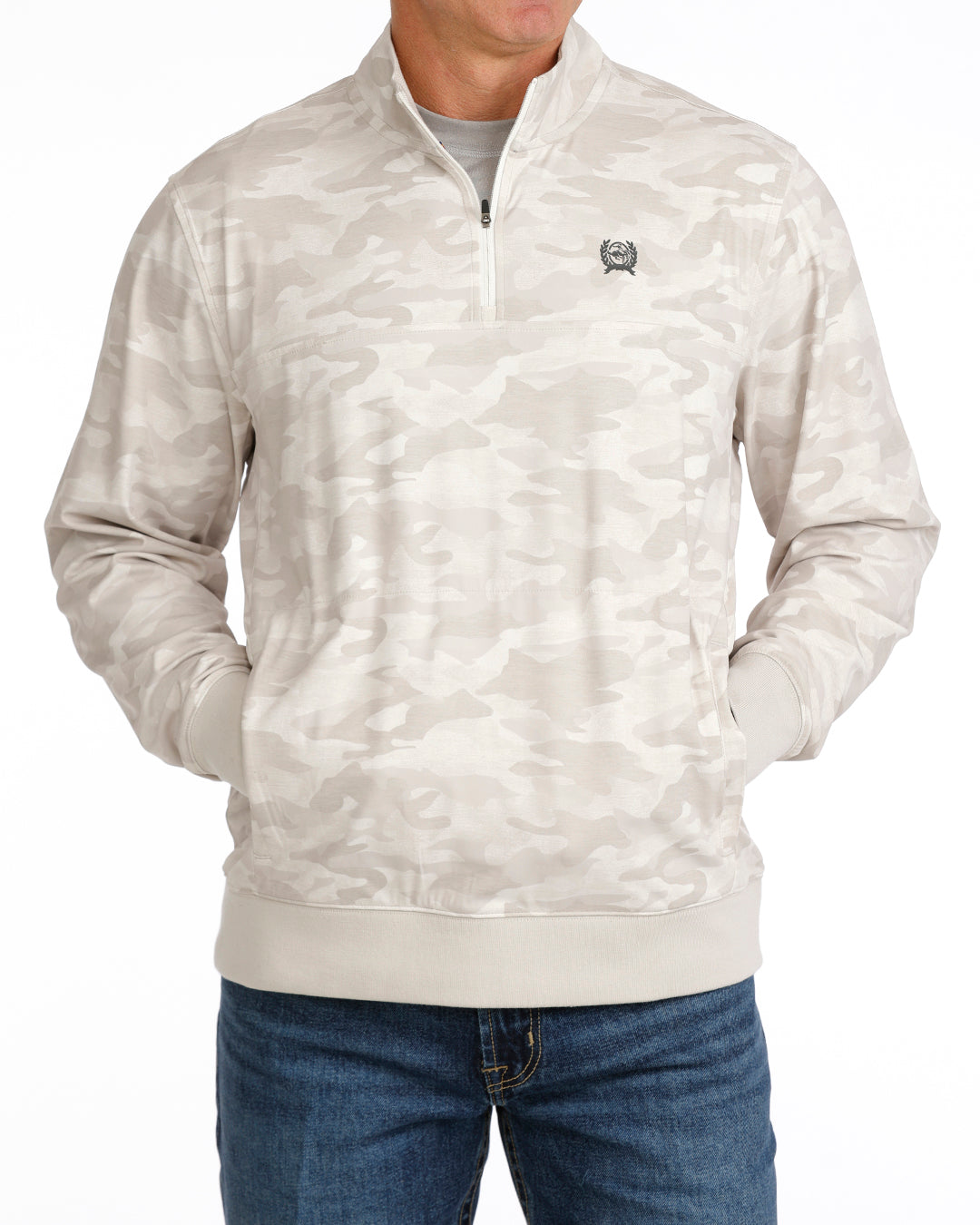 Mens Quarter Zip Sweater