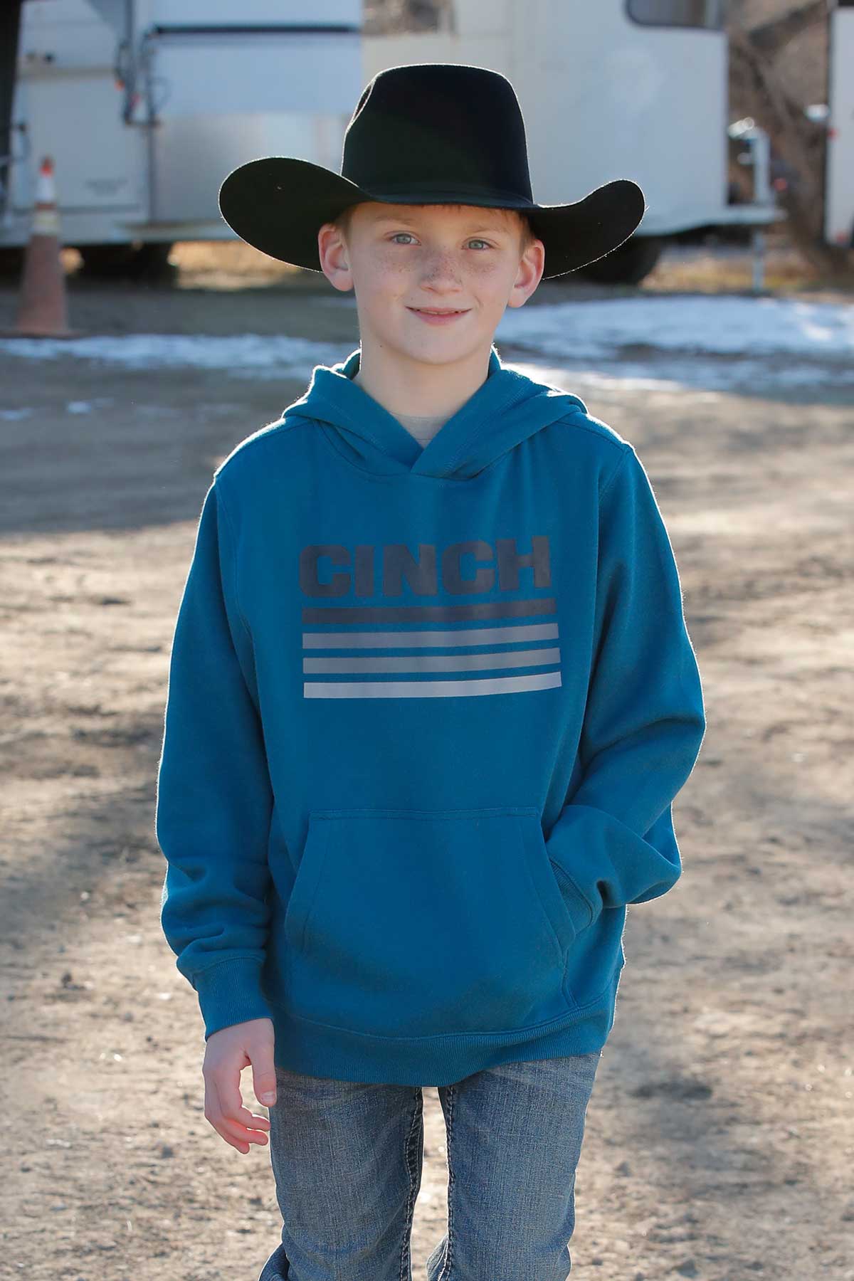 Boys Hoodie - Teal
