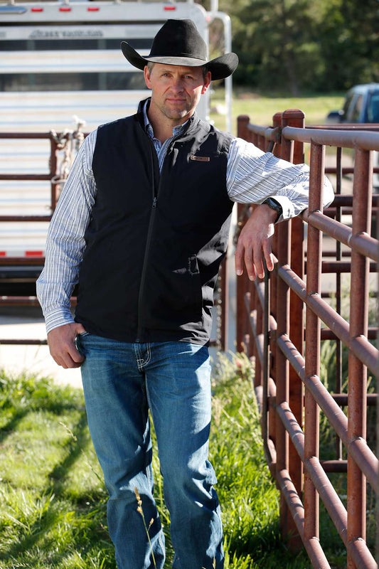 Men's Poly Canvas Vest