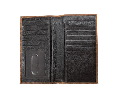 Rodeo Style Brown Textured Wallet