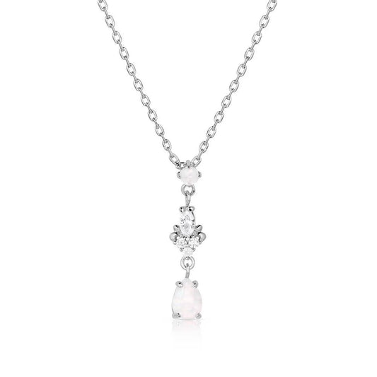 Elegant Harmony Opal Necklace
