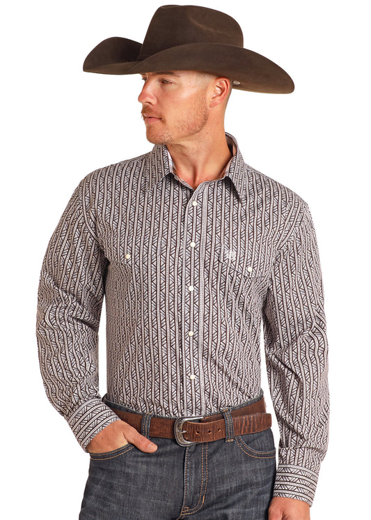 Men's Snap Western Shirt