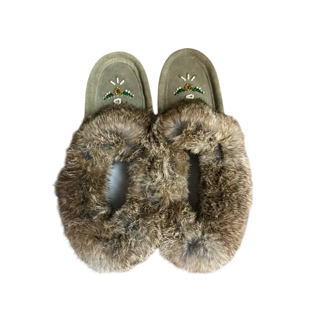 Ladies Sage Moccasins