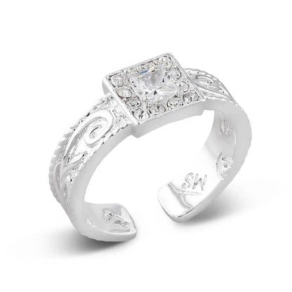 Desert Whirl Engraved Ring