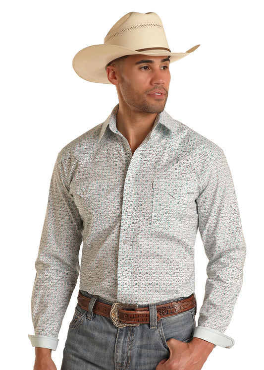 Men's Longsleeve Western Shirt