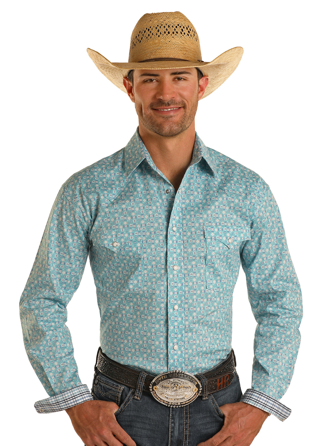 Men's Longlseeve Western Shirt