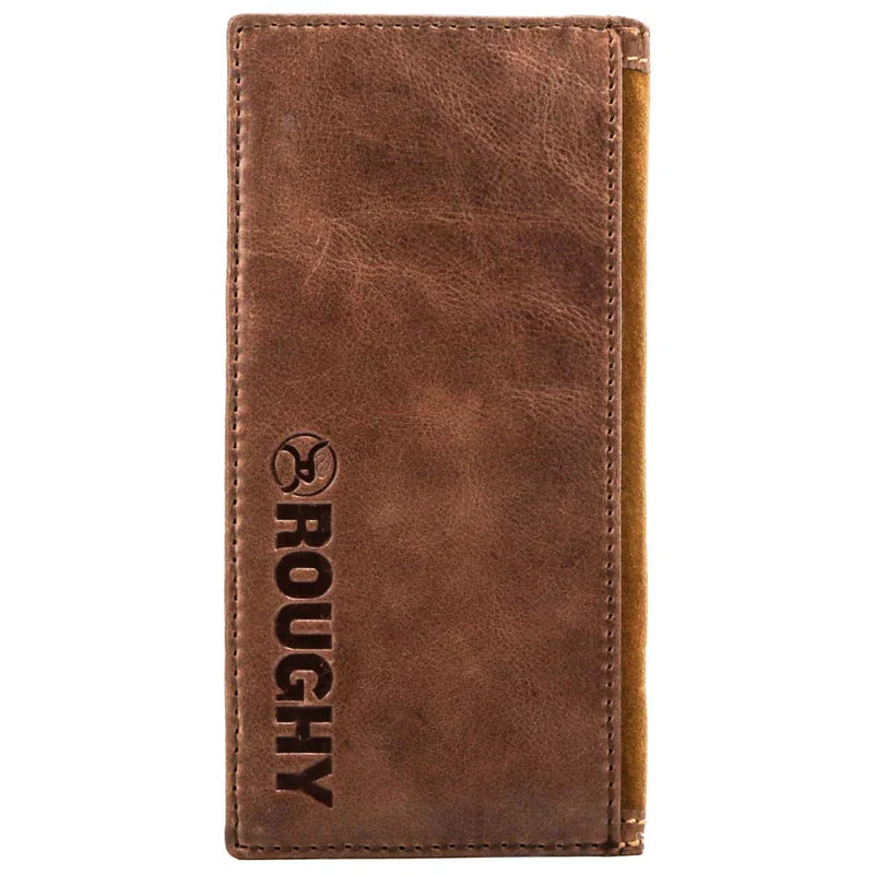 Roughout Brown Leather Rodeo Wallet