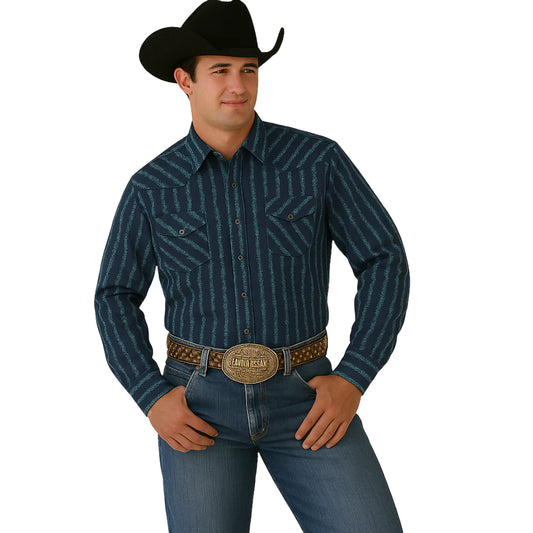 Men's Modern Fit Western Shirt