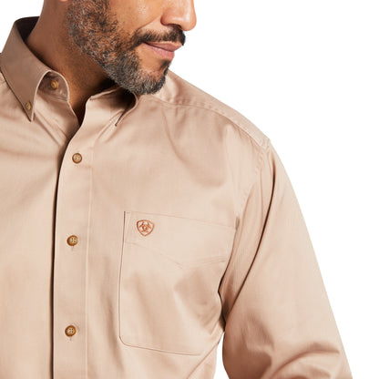 Solid Twill Classic Fit Shirt