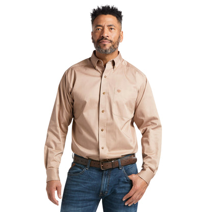 Solid Twill Classic Fit Shirt