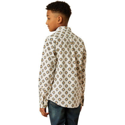Boys Classic Fit Western Shirt