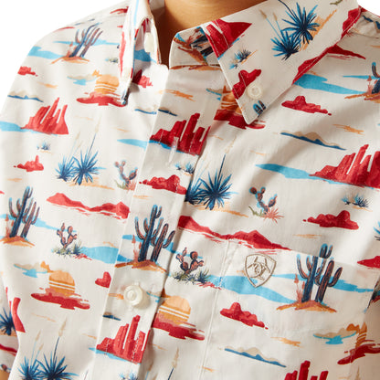 Boys Classic Short Sleeve Western Shirt
