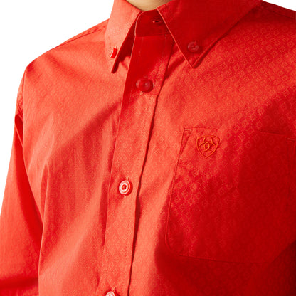 Boys Pro Series Long Sleeve Western Shirt
