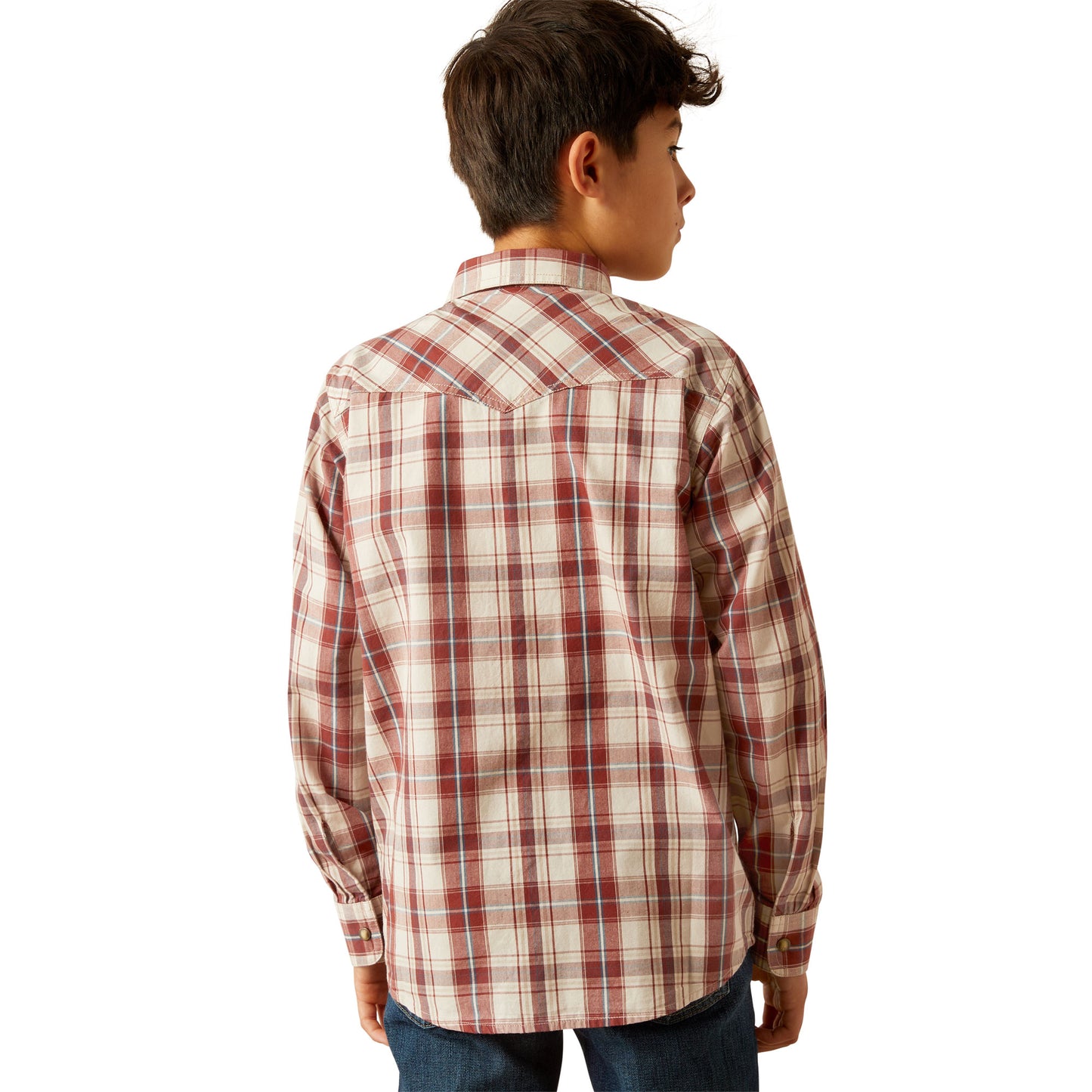 Boys Retro Long Sleeve Western Shirt