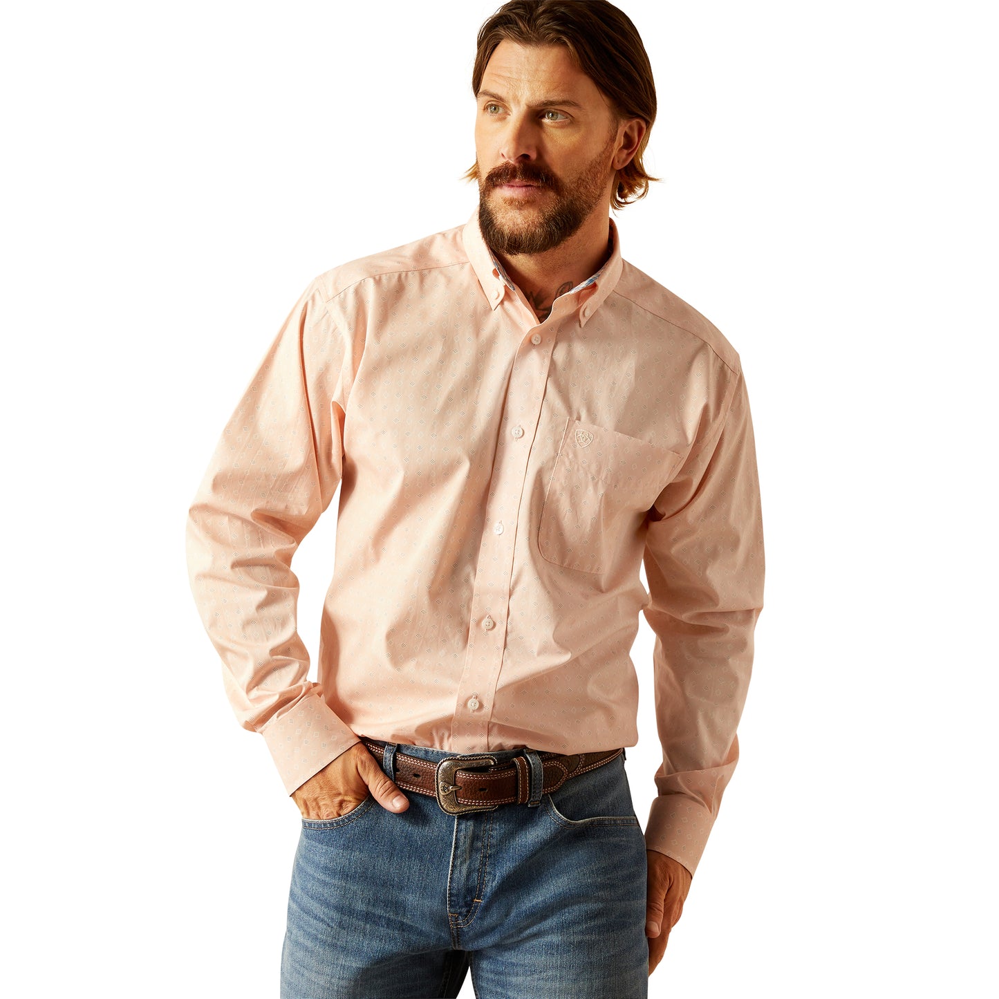 Men's Classic Fit Western Shirt
