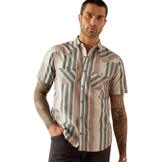Men's Short Sleeve Button Up