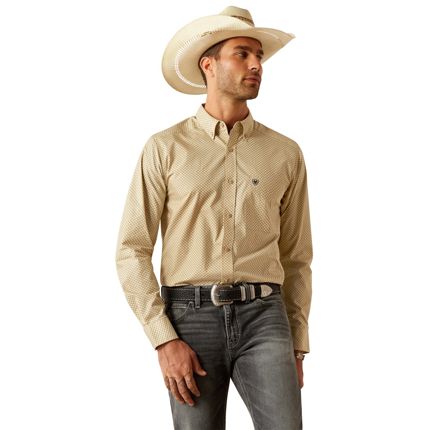 Men's Fitted Western Shirt