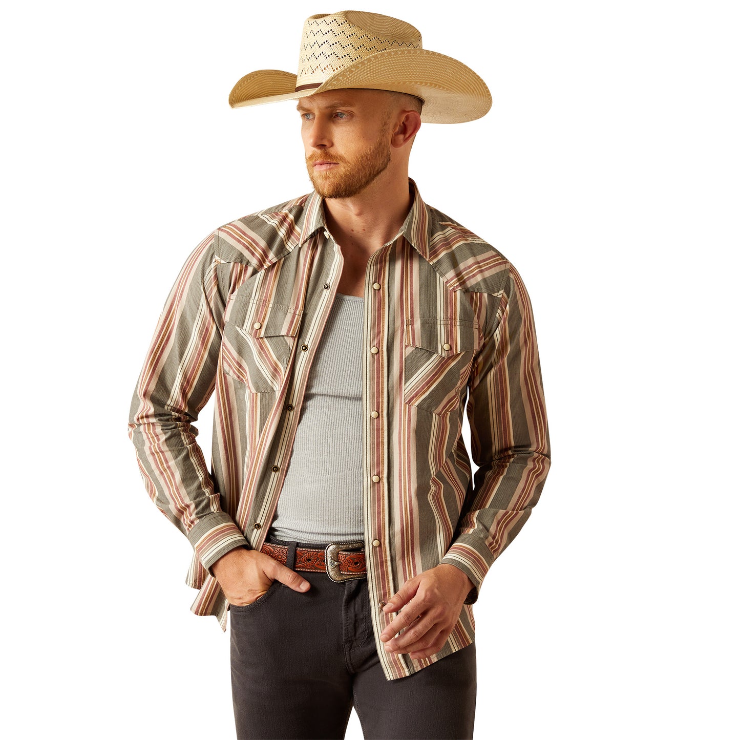 Men's Retro Fit Western Shirt