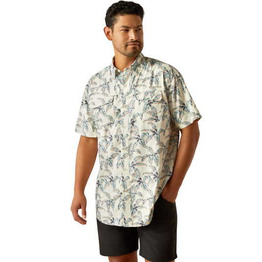 Men's Short Sleeve Venttek Button Up