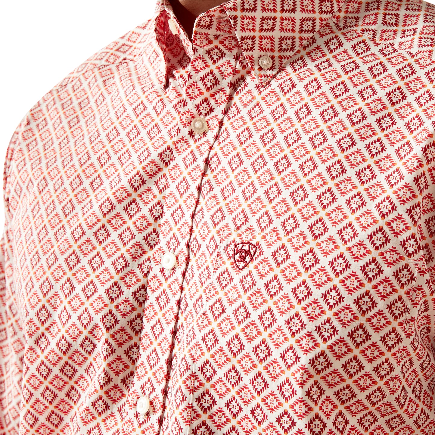 Mens Classic Fit Western Shirt