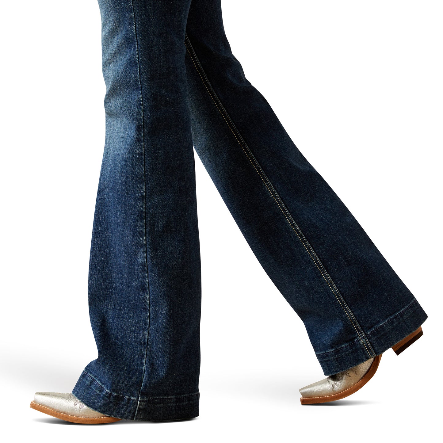 Ladies High Rise Slim Trousers